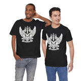Nightmare Coat of Arms Wrestling Metal Wings Skull Unisex Jersey Short Sleeve Tee