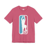 Main Event Baller Wrestling Basketball Mashup Unisex Jersey Short Sleeve Tee