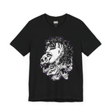Goth Mami Wrestling White Horror Skull Unisex Jersey Short Sleeve Tee