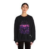 Demon Prince Wrestling Balor Purple Horror Skull Unisex Heavy Blend™ Crewneck Sweatshirt | Gift Idea