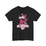 Elbows Up Heart Attack Canadian Wrestling Unisex Heavy Cotton Tee