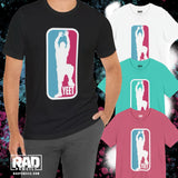Main Event Baller Wrestling Basketball Mashup Unisex Jersey Short Sleeve Tee