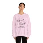 Hocus Pocus Mean Witches You Can't Sit With Us Retro Cartoon Unisex Heavy Blend™ Crewneck Sweatshirt | Fall Autumn| Humour TV  | Gift Idea