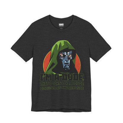 "I'm a Dude" Hooded Comic Villain Graphic Tee