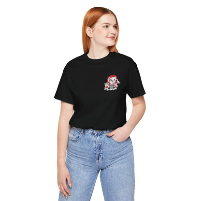 Child's Play Thing Gal Pal Jessie Scary Movie Halloween Horror Cartoon Unisex Jersey Short Sleeve Tee