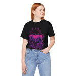 Demon Prince Wrestling Balor Purple Horror Skull Unisex Jersey Short Sleeve Tee