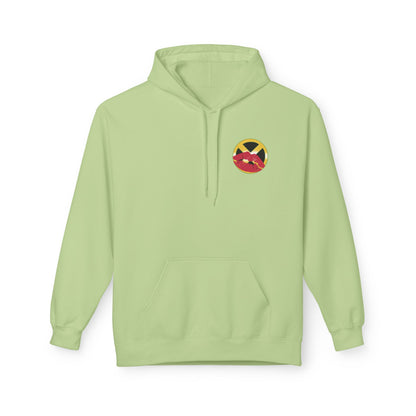 No Glove No Love Superhero Comic Unisex Midweight Softstyle Fleece Hoodie