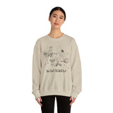 Hocus Pocus Mean Witches You Can't Sit With Us Retro Cartoon Unisex Heavy Blend™ Crewneck Sweatshirt | Fall Autumn| Humour TV  | Gift Idea