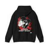 Mouseface has a Question for You Halloween Horror Cartoon Unisex Heavy Blend™ Hoodie