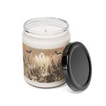 Ghost in the Garden Boho Halloween Scented Soy Candle, 9oz | Gift Idea | Gothic Home Decor