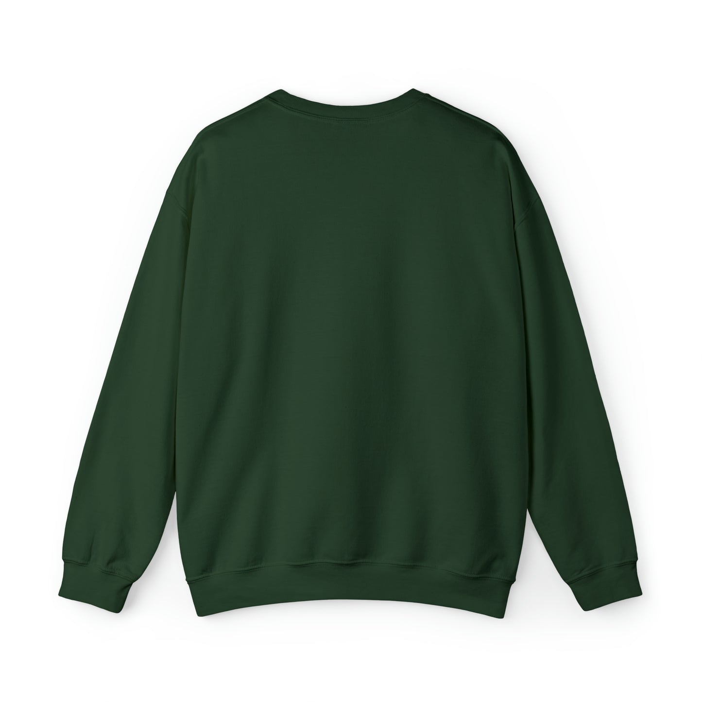 Frankenstein and His Bride Green Version True Love Halloween Monsters Cozy Unisex Heavy Blend™ Crewneck Sweatshirt | Fall Autumn| Humour TV  | Gift Idea