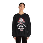 Good Gal Jessie Child's Play Thing Halloween Horror Cartoon Unisex Heavy Blend™ Crewneck Sweatshirt