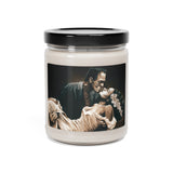 Frankenstein and His Bride Neutral Halloween Scented Soy Candle, 9oz | Birthday Gift Idea | Housewarming | Goth Home Decor |