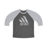 "Snikt" Funny Comic Book Superhero Unisex Tri-Blend 3\4 Raglan Tees