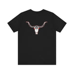 Eff Your Story Rocky Wrestling Bloodline Bull Skull Unisex Jersey Short Sleeve Tee