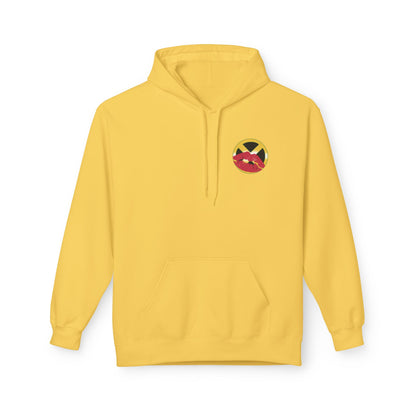 No Glove No Love Superhero Comic Unisex Midweight Softstyle Fleece Hoodie