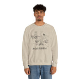 Hocus Pocus Mean Witches You Can't Sit With Us Retro Cartoon Unisex Heavy Blend™ Crewneck Sweatshirt | Fall Autumn| Humour TV  | Gift Idea