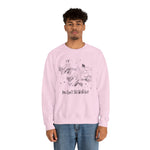 Hocus Pocus Mean Witches You Can't Sit With Us Retro Cartoon Unisex Heavy Blend™ Crewneck Sweatshirt | Fall Autumn| Humour TV  | Gift Idea
