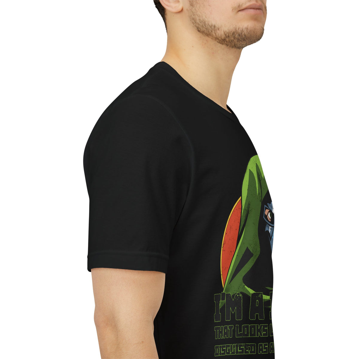 "I'm a Dude" Hooded Comic Villain Graphic Tee