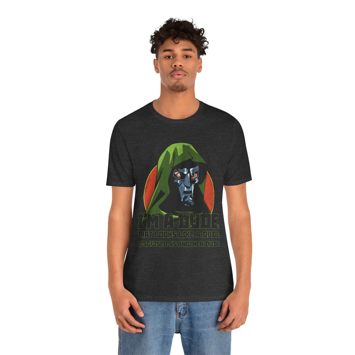 "I'm a Dude" Hooded Comic Villain Graphic Tee
