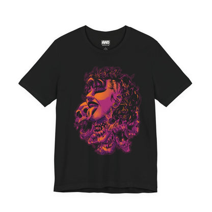 Goth Mami Wrestling Pink Logo Halloween Unisex Jersey Short Sleeve T-Shirt