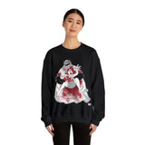 Chainsaw Pete Cozy Halloween Horror Cartoon Unisex Heavy Blend™ Crewneck Sweatshirt