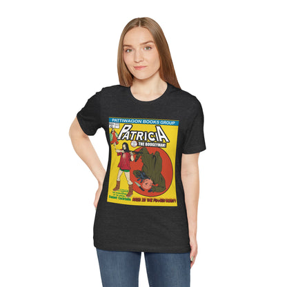Patricia vs The Boogeyman Retro Horror Comic Graphic T-Shirt
