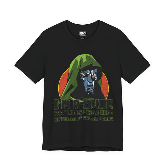 "I'm a Dude" Hooded Comic Villain Graphic Tee