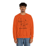 Hocus Pocus Mean Witches You Can't Sit With Us Retro Cartoon Unisex Heavy Blend™ Crewneck Sweatshirt | Fall Autumn| Humour TV  | Gift Idea