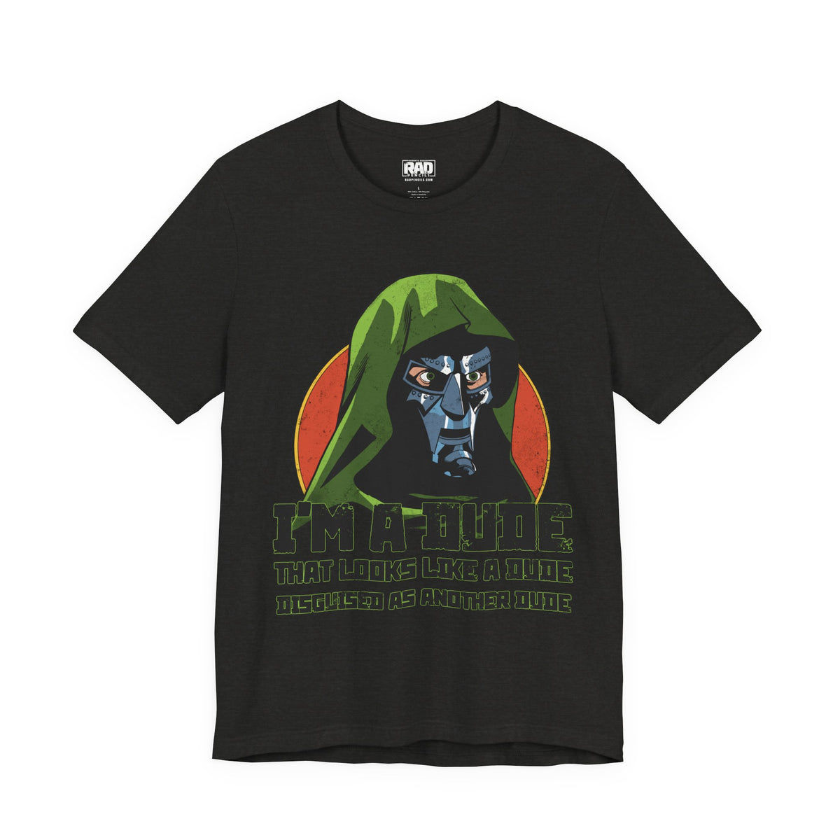 "I'm a Dude" Hooded Comic Villain Graphic Tee