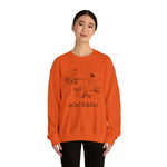 Hocus Pocus Mean Witches You Can't Sit With Us Retro Cartoon Unisex Heavy Blend™ Crewneck Sweatshirt | Fall Autumn| Humour TV  | Gift Idea