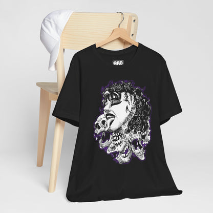 Goth Mami Wrestling White Logo Halloween Unisex Jersey Short Sleeve T-Shirt