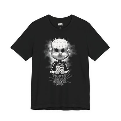 Pinheadcchio Chains Scary Movie Halloween Horror Cartoon  Unisex Jersey Short Sleeve Tee