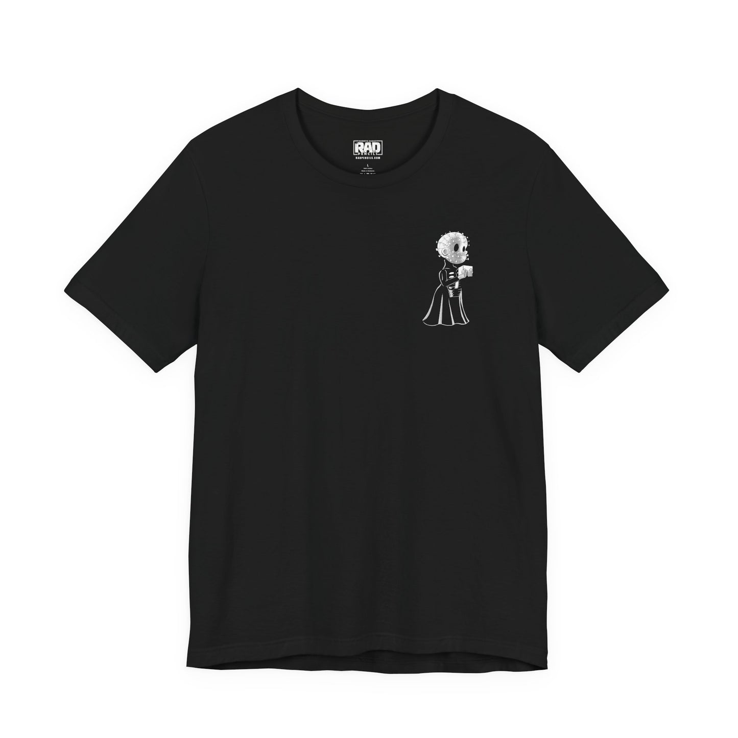 Hell Raising Pinheadcchio Scary Movie Halloween Horror Cartoon Unisex Jersey Short Sleeve Tee