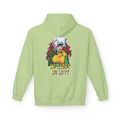 No Glove No Love Superhero Comic Unisex Midweight Softstyle Fleece Hoodie