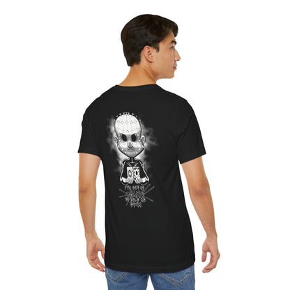 Hell Raising Pinheadcchio Scary Movie Halloween Horror Cartoon Unisex Jersey Short Sleeve Tee