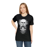 Pinheadcchio Hellraiser Scary Movie Halloween Horror Cartoon Unisex Jersey Short Sleeve Tee