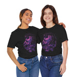 Gothic Mami Wrestling Purple Horror Skull Unisex Jersey Short Sleeve Tee (Canada Only)