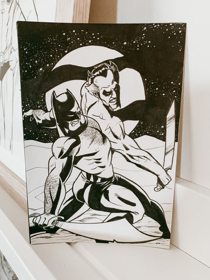 Original Batober 2021 Day 2 Ra’s Al Ghul Art