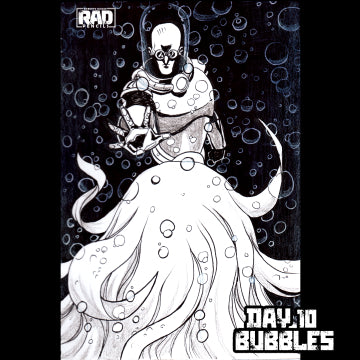 Batober Day 10 Mr. Freeze Original Art