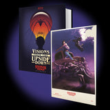 “Visions of the Upside Down” Stranger Things Artbook/Print Bundle