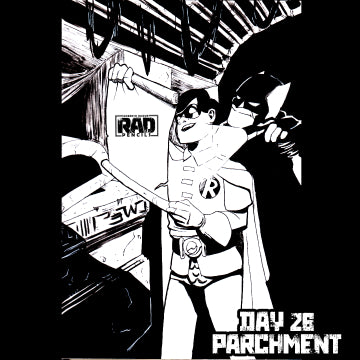 Batober Day 26 Batman & Robin Original Art