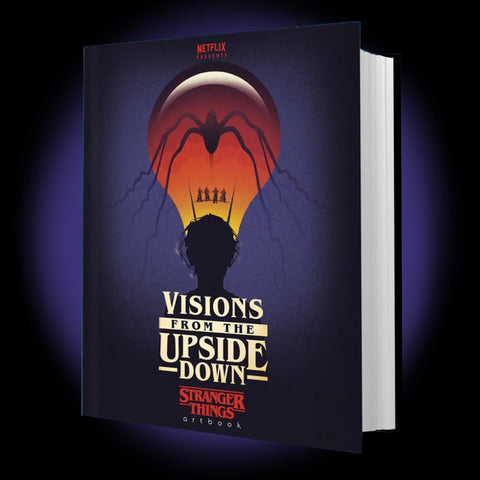 “Visions of the Upside Down” Stranger Things Artbook/Print Bundle