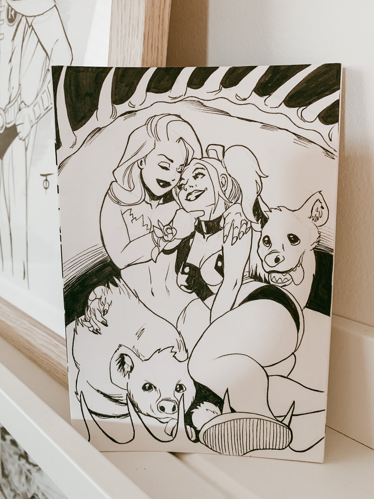 Original Batober 2021 Day 24 Harley & Ivy Art