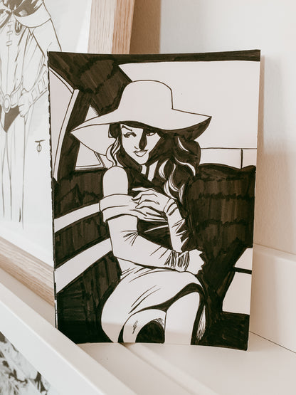 Original Batober 2021 Day 11 Veronica Vreeland Art