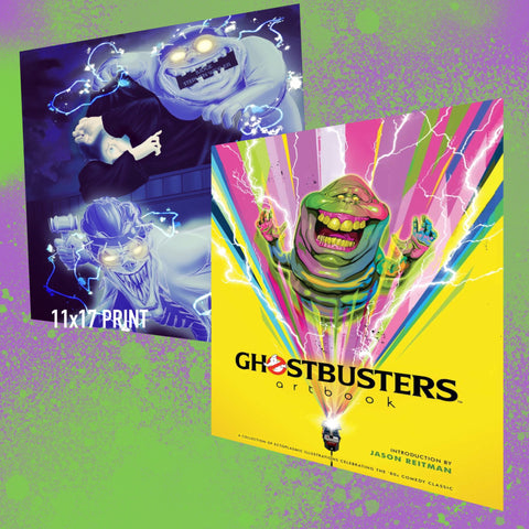 Ghostbusters Artbook/Scolleri Print Bundle (Pre-Order)