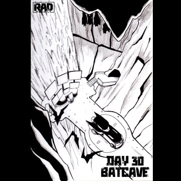 Batober Day 30 Batcave Original Art