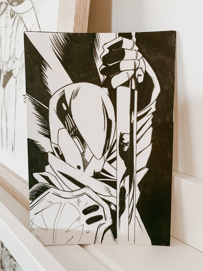 Original Batober 2021 Day 5 Ghost Maker Art