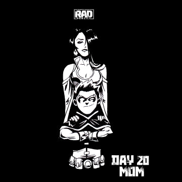 Original Batober 2021 Day 20 Talia Al Ghul & Damian Wayne Art
