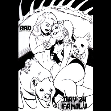 Original Batober 2021 Day 24 Harley & Ivy Art